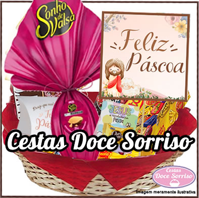 - "Cesta de Chocolates Lembrei de Você"