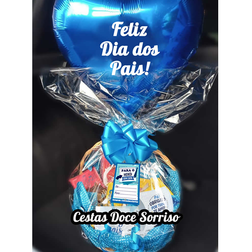 - Cesta "Chocolates Dia dos Pais com Balão"